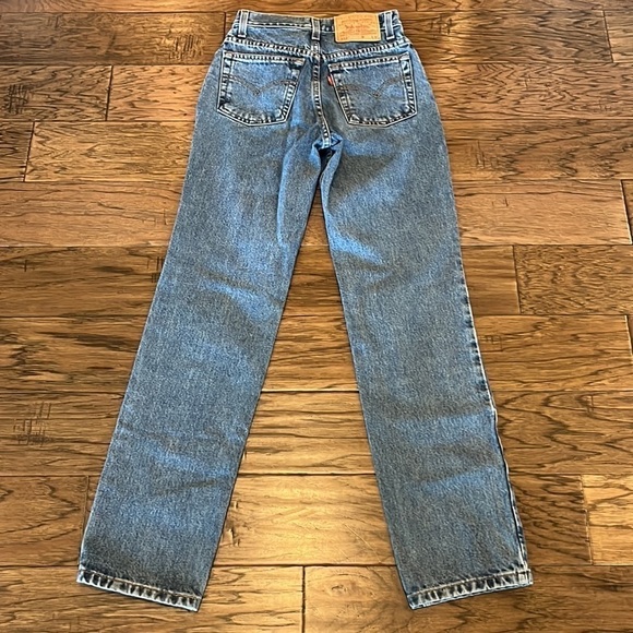 Levi’s 512 Vintage Slim Fit Straight Leg Size 1 Jr. M - Picture 2 of 16